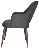 Albury XL Tub Chair Metal | Nufurn Commercial Furniture 