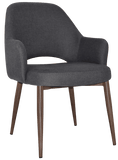 Albury XL Tub Chair Metal | Nufurn Commercial Furniture 