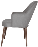 Albury XL Tub Chair Metal | Nufurn Commercial Furniture 
