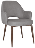 Albury XL Tub Chair Metal | Nufurn Commercial Furniture 
