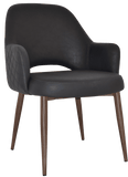 Albury XL Tub Chair Metal | Nufurn Commercial Furniture 