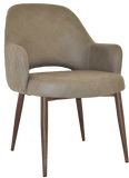 Albury XL Tub Chair Metal | Nufurn Commercial Furniture 