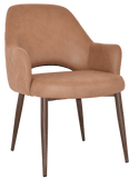 Albury XL Tub Chair Metal | Nufurn Commercial Furniture 