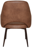 Albury XL Tub Chair Metal | Nufurn Commercial Furniture 