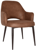 Albury XL Tub Chair Metal | Nufurn Commercial Furniture 