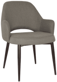 Albury XL Tub Chair Metal | Nufurn Commercial Furniture 