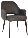 Albury XL Tub Chair Metal | Nufurn Commercial Furniture 