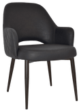 Albury XL Tub Chair Metal | Nufurn Commercial Furniture 