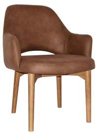 Albury XL Chair Timber | Nufurn Commercial Furniture 