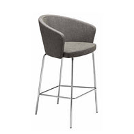 Kicca stool with 4 legs steel frame - commercial furniture