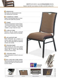 Caversham Status - Promenade Flex Back Banquet Chair - Nufurn Commercial Furniture