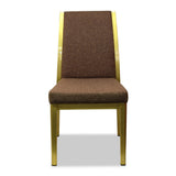 commercial restaurant clubs hotels furniture | aluminium wood look | Miami Dining Chair