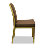 commercial restaurant clubs hotels furniture | aluminium wood look | Miami Dining Chair