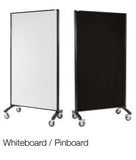 Nufurn Mobile Room Divider Acoustic Partition Whiteboard 