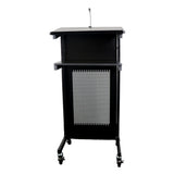 Nufurn Mobile Lectern Black 