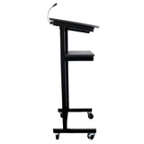 Nufurn Mobile Lectern Black 