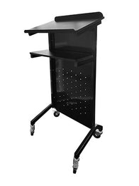 Nufurn Mobile Lectern Black 