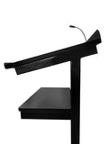 Nufurn Mobile Lectern Black 