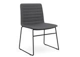 Nufurn Nikita Visitor Chair with Sled frame for meetings, conferences and break out and dining