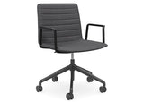 Nikita Swivel Meeting Arm Chair | Nufurn Commercial Furniture 