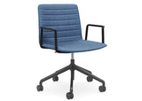 Nikita Swivel Meeting Arm Chair | Nufurn Commercial Furniture 