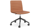 Nufurn Nikita Swivel Meeting Chair with Sled frame for meetings, conferences and break out and dining