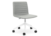 Nufurn Nikita Swivel Meeting Chair with Sled frame for meetings, conferences and break out and dining