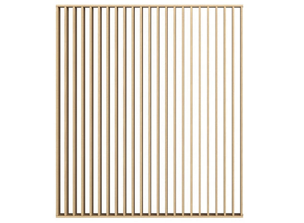 Nufurn Straight Slat Decorative Wall Unit