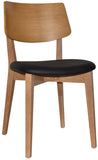 Toorak Phoenix Timber Restaurant Dining Chair with Seat Pad for Clubs, Pubs and Hotels