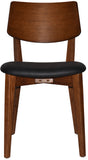 Toorak Phoenix Timber Restaurant Dining Chair with Seat Pad for Clubs, Pubs and Hotels