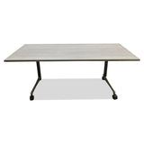 Flip Top Mobile Conference Table Frame | In Stock