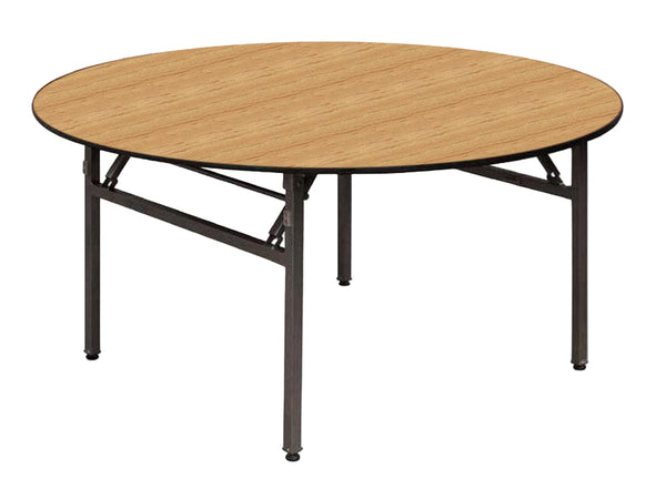 Platinum - 5.5ft Round Folding Banquet Tables | Nufurn Commercial Furniture 