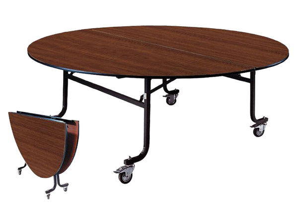 Platinum - 5ft Mobile Round Folding Banquet Tables | Nufurn Commercial Furniture 