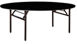 Nufurn Platinum Oval Banquet Table with Commercial Laminate Table Top and Spring Locking Folding Frame for Hotels, Resorts, function venues and clubs 