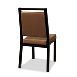 Bayside Chair: Aluminium Wood Look: Nufurn Plus Range - Nufurn Commercial Furniture
