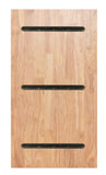 Nufurn Restaurant Timber Table Top in rectangle shape made from Rubberwood and perfect for restaurants, pubs, cafes, hotels and clubs