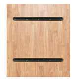 Nufurn Restaurant Timber Table Top in rectangle shape made from Rubberwood and perfect for restaurants, pubs, cafes, hotels and clubs