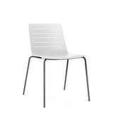 Skin 4 Leg Chair by Resol - Indoor Restaurant Chair white
