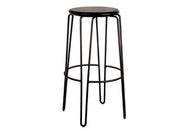 Sunshine Mansion Bar Stool by Nufurn for Pubs, Clubs, Hotels, Restaurant and Cafe Seating.  Hairpin Leg Bar Stool with Timber Seat