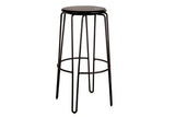 Sunshine Mansion Bar Stool by Nufurn for Pubs, Clubs, Hotels, Restaurant and Cafe Seating.  Hairpin Leg Bar Stool with Timber Seat