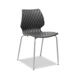 Uni 550 Stackable Outdoor Restaurant Dining Chair by et al. Metalmobil Hotel Room Chair