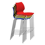 Uni 378 Bar Stool by et al. Metalmobil for Pubs, Hotels & Bars