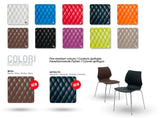 Uni 550 Stackable Outdoor Restaurant Dining Chair by et al. Metalmobil Hotel Room Chair