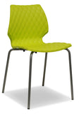 Uni 550 Stackable Outdoor Restaurant Dining Chair by et al. Metalmobil Hotel Room Chair