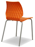 Uni 550 Stackable Outdoor Restaurant Dining Chair by et al. Metalmobil Hotel Room Chair