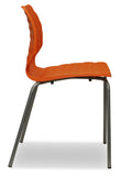Uni 550 Stackable Outdoor Restaurant Dining Chair by et al. Metalmobil Hotel Room Chair