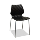 Nufurn et al Metalmobil Uni 550 Outdoor Stackable Dining Chair for Cafes, Restaurants, Hotels and Bars