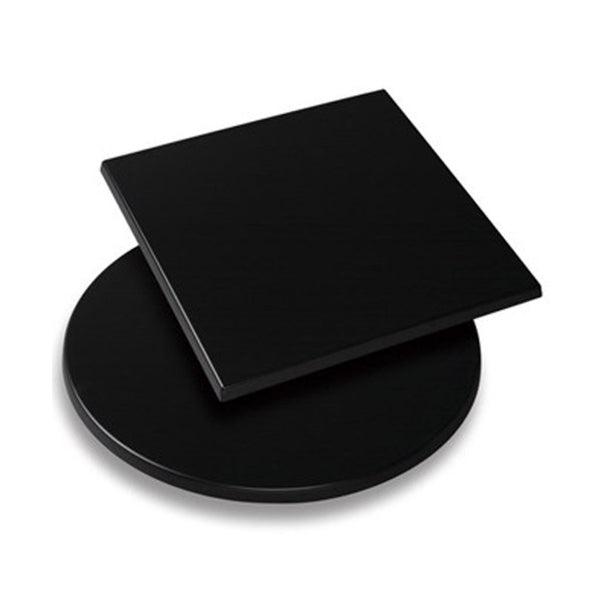 Werzalit Cafe Table Top - Black | Nufurn Commercial Furniture 