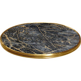 Werzalit Hospitality Table Tops with Brass Edge | Nufurn Commercial Furniture 