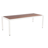 Nufurn Jacaranda Outdoor 4 Leg Dining Tables with Jarrah Slats or Futurewood Slat Table Tops